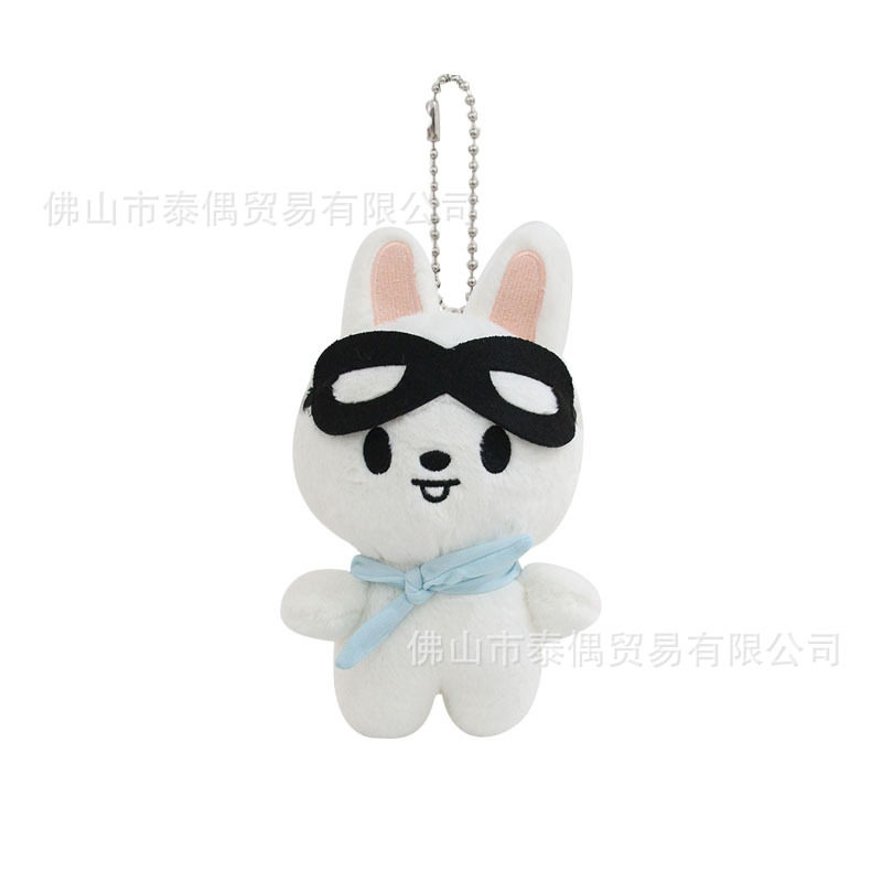 韩国明星组合李龙馥方灿飞行员流浪儿童毛绒玩具可爱挂件娃娃玩偶