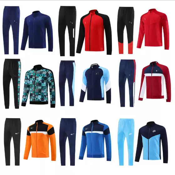 Autumn and Winter Training Clothes a Di, N Ke, B Ma, Thickened, Fashionable, Sporty, Comfortable, Trendy, Various Casual Football Uniforms