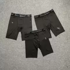 American Sports Tight Five-point Leggings Fitness Training Quick-drying High-elastic Sports Basketball Running Shorts Quick-drying