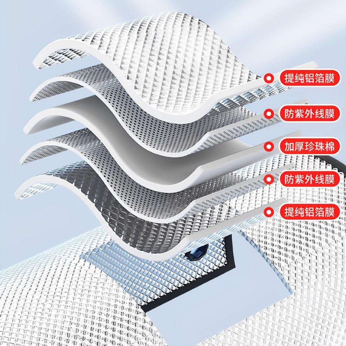 Sunshade Cover for Drum Washing Machine, Heat Insulation Magic Sunshade, Waterproof Curtain for Balcony, Special Shield Protector