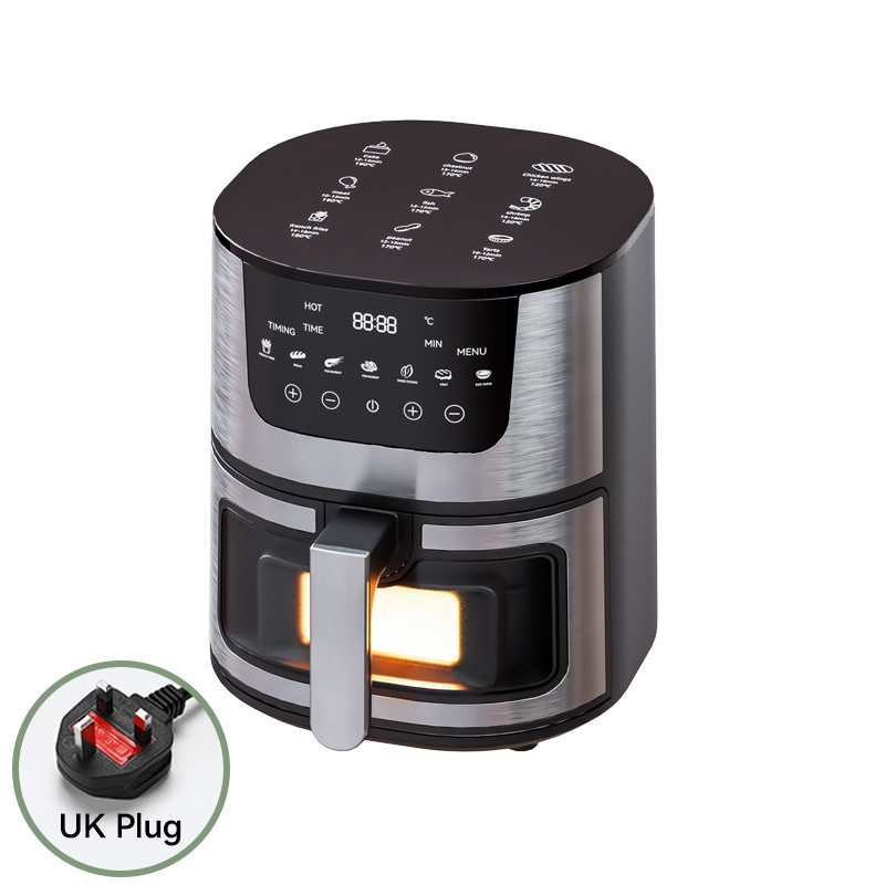 热销款7L可视多功能电烤箱触屛家用烘烤一体薯条机跨境Air Fryer