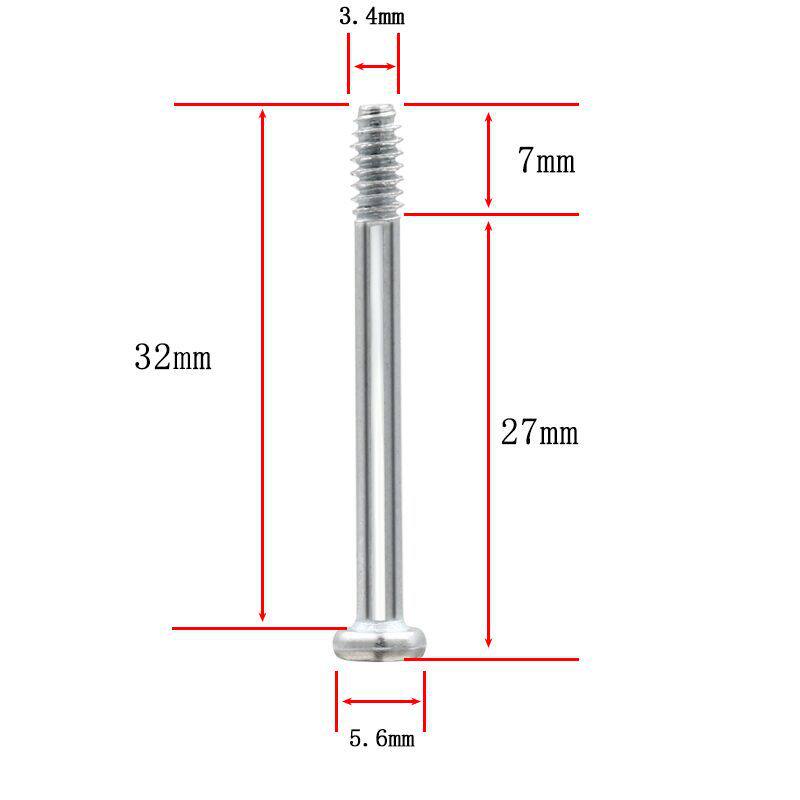 水冷排风扇长螺丝电脑机箱电源位6#32 刀锋加长固定螺钉螺纹3.4MM