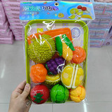 Tide Bunny Fruit Chechele Детский игровой домик, игрушка, поддающаяся отслаиванию, имитация Дуриана, детский сад, медицинский набор Доктора