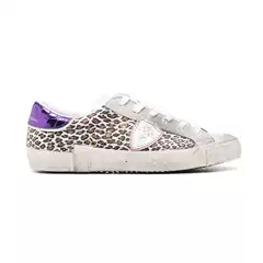 Philippe Model Paris Distressed Sneakers, Vintage-Style Sneakers, Men's and Women's Fashion Casual Shoes