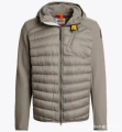 New spliced ​​khaki down jacket