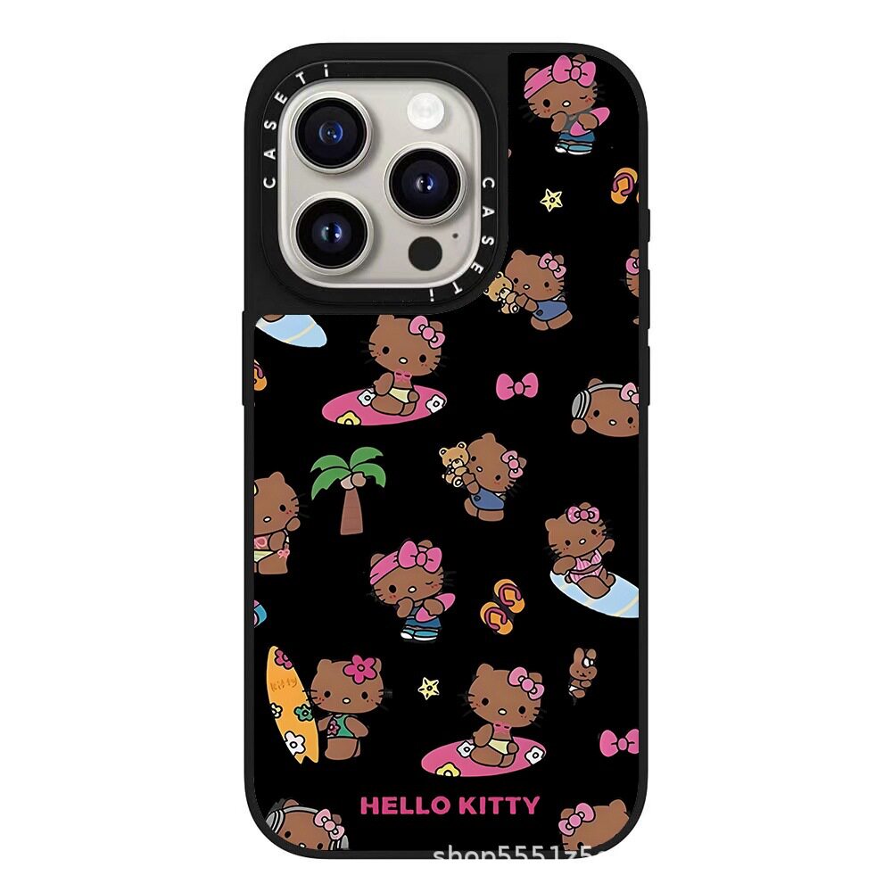 Magsafe Magnetic Hellokitty Hello Kitty Suitable for Apple 16 Mobile Phone Case Iphone17Promax Card