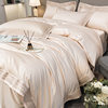 High-grade 200 horse cotton four-piece set 100 pure cotton cotton bed sheet quilt cover fitted sheet Four Seasons bedding