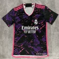 24-25 real madrid black and purple training uniform