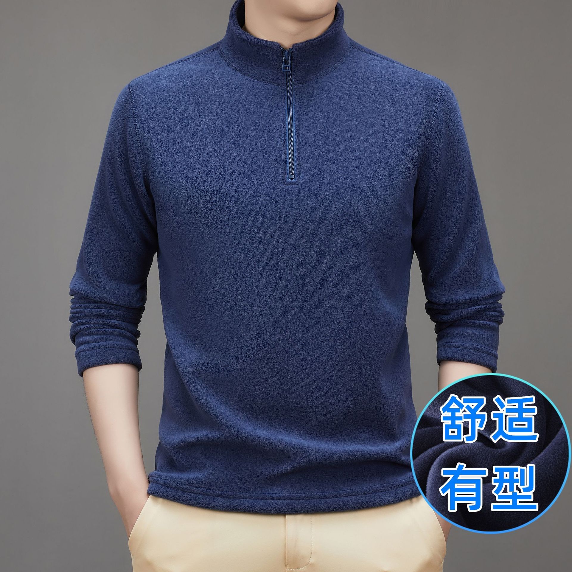 Áo Sơ Mi Nam Dày Ấm Hàng Mùa Xuân Thu Đông Phong Cách Trẻ Trung