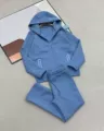 Mist blue suit