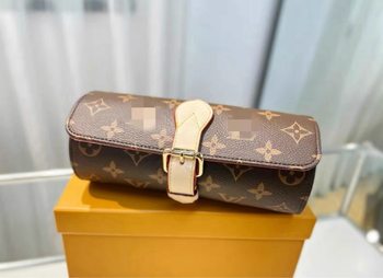 Lu's Watch Box, Lu's Watch Storage Box, One, Three, and Multi-Digit Leather Handbag, Antique Leather Watch Box