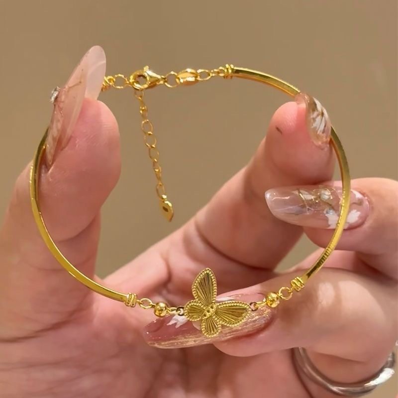 Butterfly Bracelet Women's Retro Design High-end Bracelet 2025 New Small New Chinese Antique Style