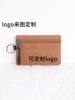 Canvas Small Wallet Coin Purse Portable Small Bag Lanyard Buckle Women's Wallet Coin Key Card Bag Cosmetics Bag