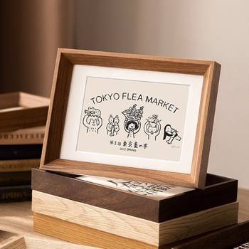 Wooden Photo Frame Display Stand for Photo Mounting, Sizes 6X6, 7X7, 8X8, 10X10, A4 Frame, Calligraphy and Painting Frame for Wall Hanging, Wholesale