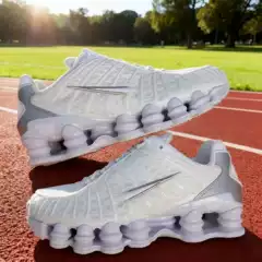 Putian Cross-Border Foreign Trade Outdoor Off-Road Mountaineering Shox Sports Shoes Tl Pillar Fitness Casual Breathable Mesh Shoes