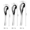 Wholesale 304 Stainless Steel Spoons, Earl Grey Spoons, Household Spoons, Deepened Spoons for Eating, Fruit Spoons, Hotel Thickened Soup Spoons