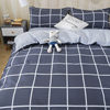 Ins small fresh four-piece bedding skin-friendly wash cotton sanding student bed sheets quilt cover three-piece wholesale