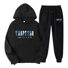 Cross-border new factory direct sales foreign trade Men's sports suit fashion casual winter hooded couple sweater printing