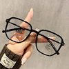 0796 new Korean version TR90 box glasses frame net red live red book with myopia anti-blue glasses