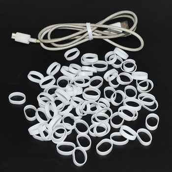 Data Cable Ties Come in Various Specifications. Strong Toughness and High Elasticity. Silicone Cable Ties. Rubber Rings. Silicone Rubber Bands Can Be Customized in Size