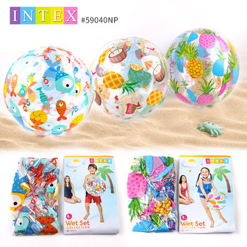 Intex 59040 Popular Beach Ball Inflatable Water Polo Beach Ball Beach Ball Handball