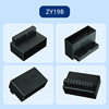 Desktop computer motherboard USB3.019P/20p socket steering head 90 degree IDC installation accessories routing connector
