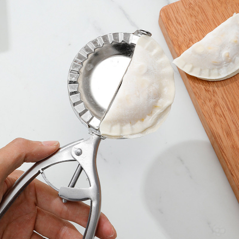 Dumpling wrapper semi-automatic 304 stainless steel dumpling wrapper wrapper for lazy people quick dumpling mold kitchen tool