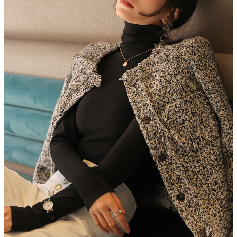 纯色德绒堆堆高领打底衫女内搭秋冬季加绒加厚长袖打底衣紧身t恤