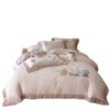 Counter A-Type 260g Ultra-Thick Milk Velvet Four-Piece Set 5.25kg Fully Matte Patch Embroidered Milk Velvet Bedding
