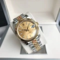 Log imitation mechanical strip engraved gold