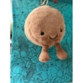 Macaron brown pendant