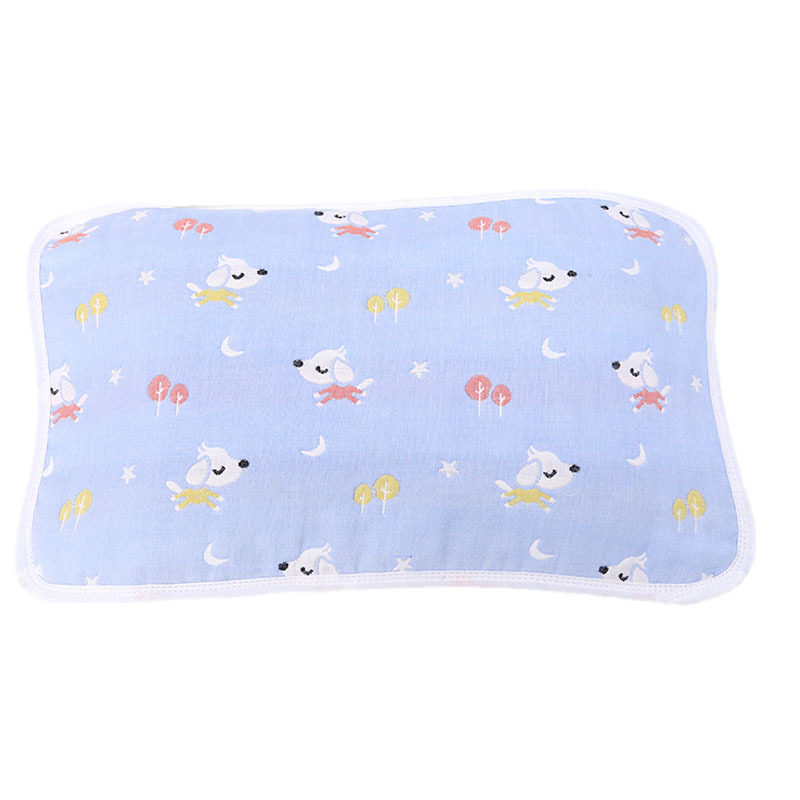 Class a pure cotton children's pillowcase baby pillowcase kindergarten jacquard pillowcase cartoon cute sweat-absorbent breathable