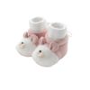 Autumn and Winter Newborn Baby 0-1 Years Old Thickeneded Warm Cartoon Baby Shoes and Socks Integrated Soft-Soled Cotton Shoes for Male and Female Babies