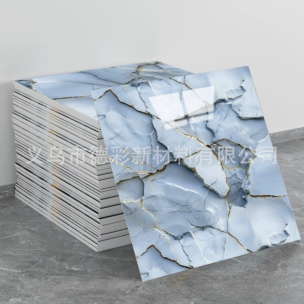 自粘防水仿瓷砖墙贴铝塑板翻新装饰遮丑大理石厨房墙面贴纸卫生间