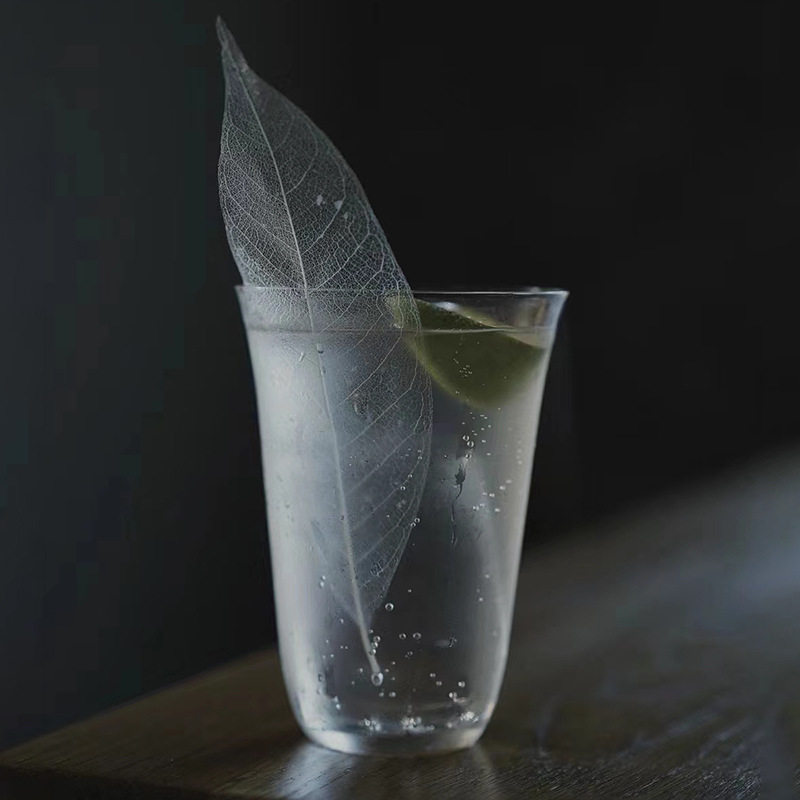 Ultra-thin Slanted Collin Cup HighBall Cup Hi Stick Cup Whiskey Cup Cocktail Cup Golden Tonic Cup Sea Wave Cup