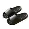 Factory wholesale on behalf of hair step excrement feeling slippers women's summer household quick-drying non-slip bathroom bath sandals thick bottom men's
