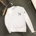 Left chest embroidered white