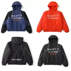 Cross-Border High-Quality 26Ss Track Jacket with American-Style Logo Lettering and Star Embroidery Casual Hooded Jacket