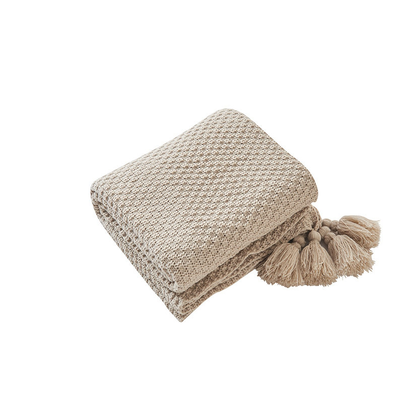 Sofa Blanket, Knitted Blanket, Office Air Conditioning Nap Blanket, Shawl Blanket, Leisure Blanket, Bed Blanket, Small Blanket, Wholesale Knitting