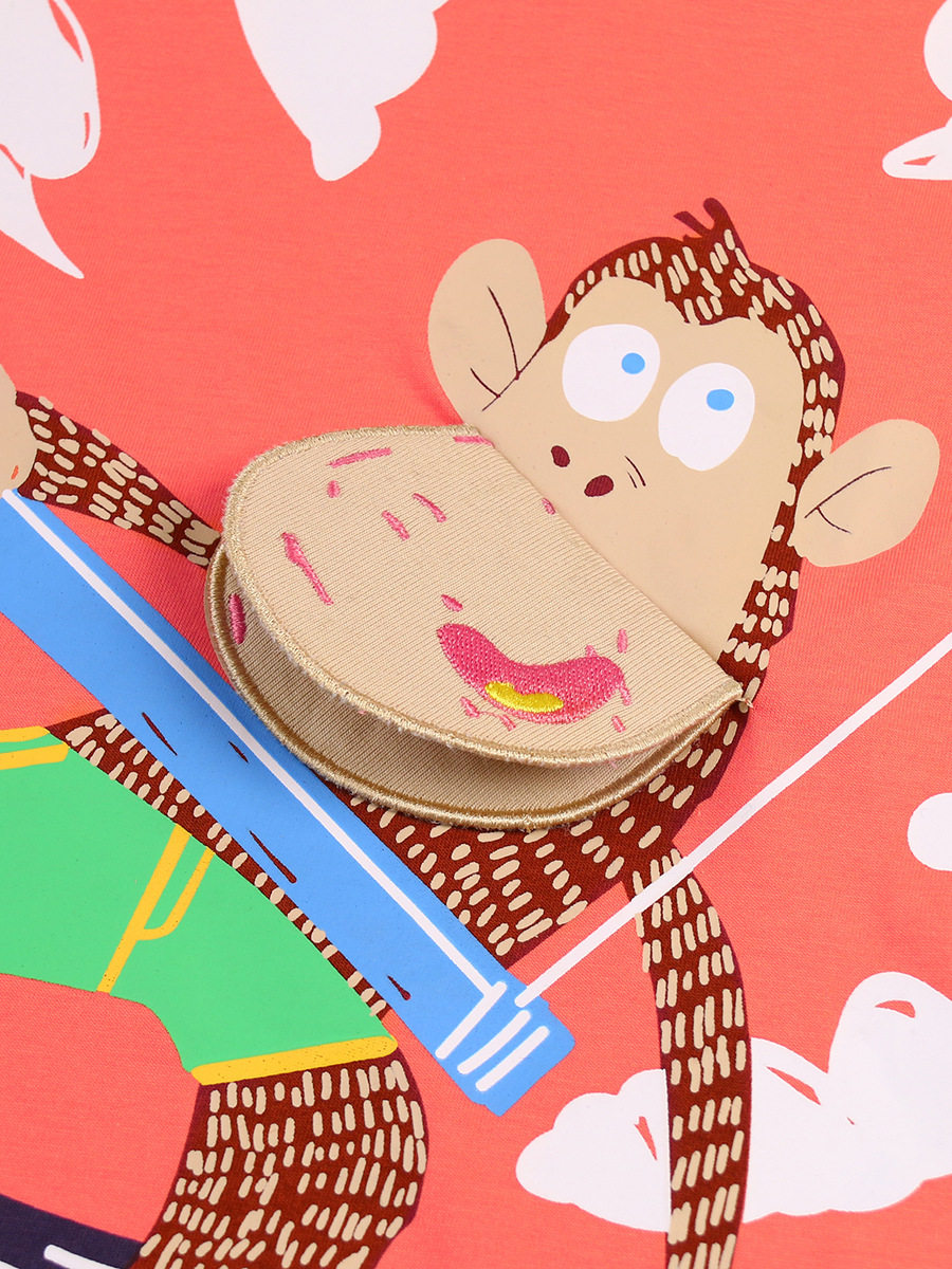 New Kids' Summer Cartoon Printed Short-Sleeve Set, Cotton Boys' Outfit