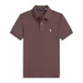 Polo brown white label