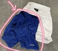 Net Hole Shorts Blue