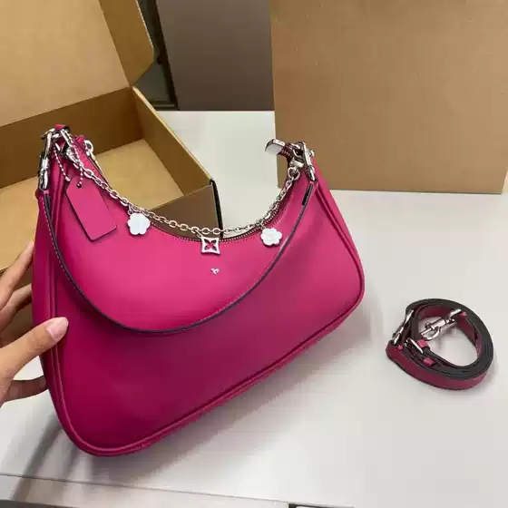 2025 New Underarm Bag Niche Bag Women's New Trendy Baguette Bag Summer Chain Shoulder Crossbody Dumpling Bag