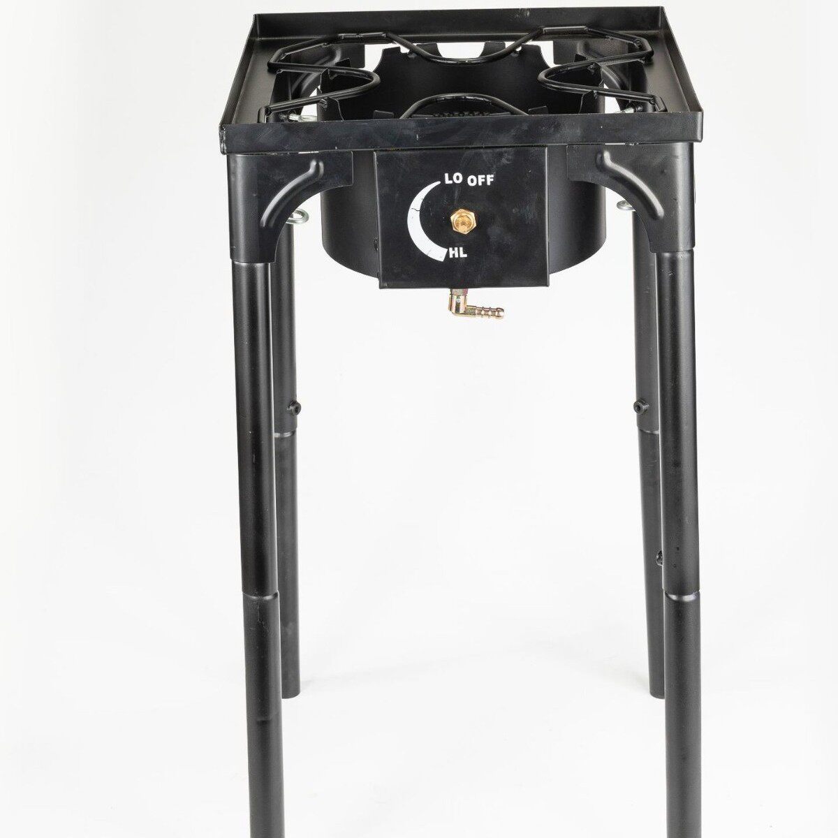 Cross-Border Foreign Trade Portable Outdoor Stove Cast Iron Stove Head Fierce Stove Gas Stove Barbecue Stove Camping Double Gas Stove