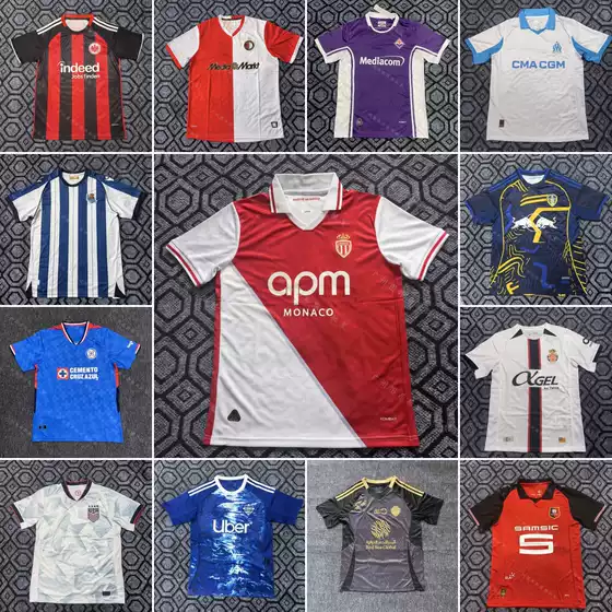 Offbeat Football Jerseys Finland Hamburg River Plate Netherlands Rome Manchester United Monaco Riyadh Leeds United Jerseys Wholesale