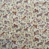 [80-Count Thickeneded American Long-Staple Cotton] Gymkhana Pony Domestic Replacement Pure Cotton Thin Soft Printed Fabric