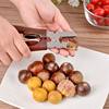 Chestnut Opener for Home Use, Chestnut Peeling Tool, Raw Chestnut Knife, Peeling Cross Shell Walnut Clip, Chestnut Clip