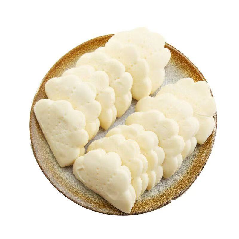 Lotus Leaf Cake Semi-Finished Cake Embryo, Quick-Frozen Lotus Leaf Cake for Breakfast, Meat Sandwich, Steamed Bun Sandwich, Convenient and Quick to Eat