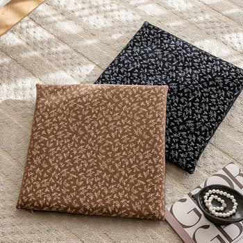 Vintage Silent Square Chair Mat Removable and Washable Tatami Mat Bay Window Seat Cushion Office Fat Cushion Non-Slip Chair Cushion