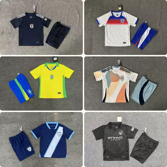 2026 World Cup Children's Jersey Set Spain Portugal Mexico Germany Argentina Brazil Football Uniforms